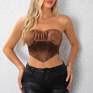 Women's Diamond Fishbone Slim Top Vest Top